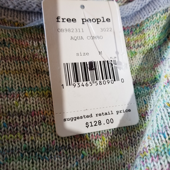 Free People Oversized Sweater, Size Medium - Picture 15 of 15